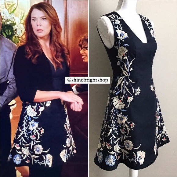 Anthropologie Dresses & Skirts - Embroidered Dress ASO Lorelai Gilmore in Gilmore Girls